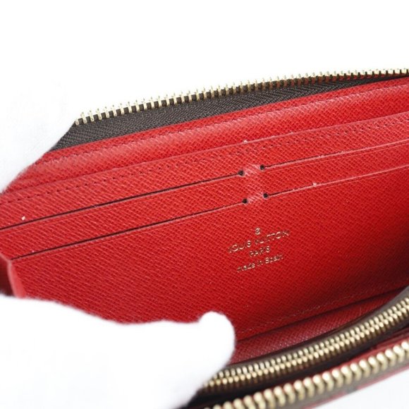 LOUIS VUITTON Flower charm Portefeiulle » Clemente purse Brown. - Picture 7 of 7